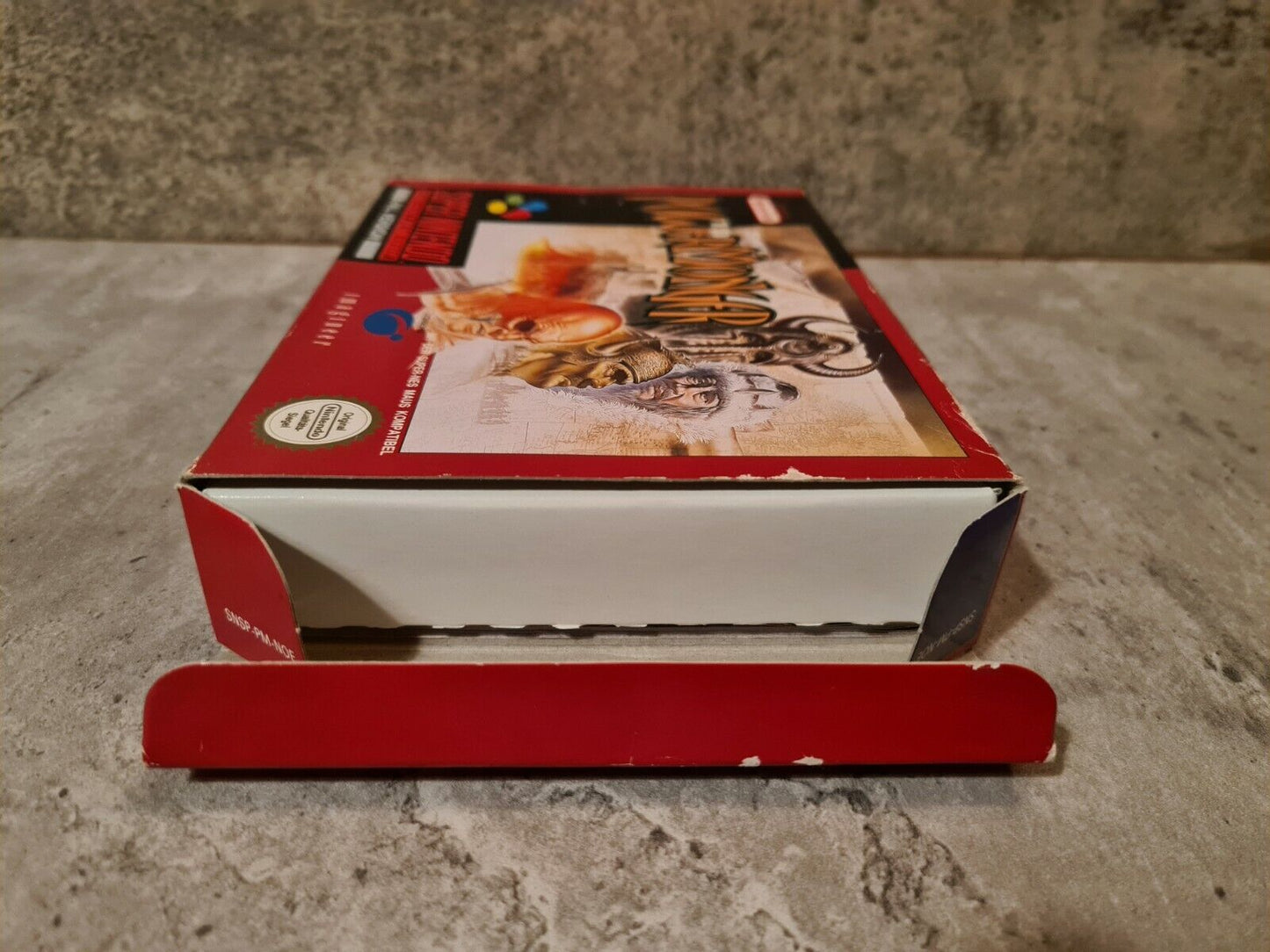 SNES Super Nintendo Power Monger mit OVP und Anleitung NOE - T-Retro-Games