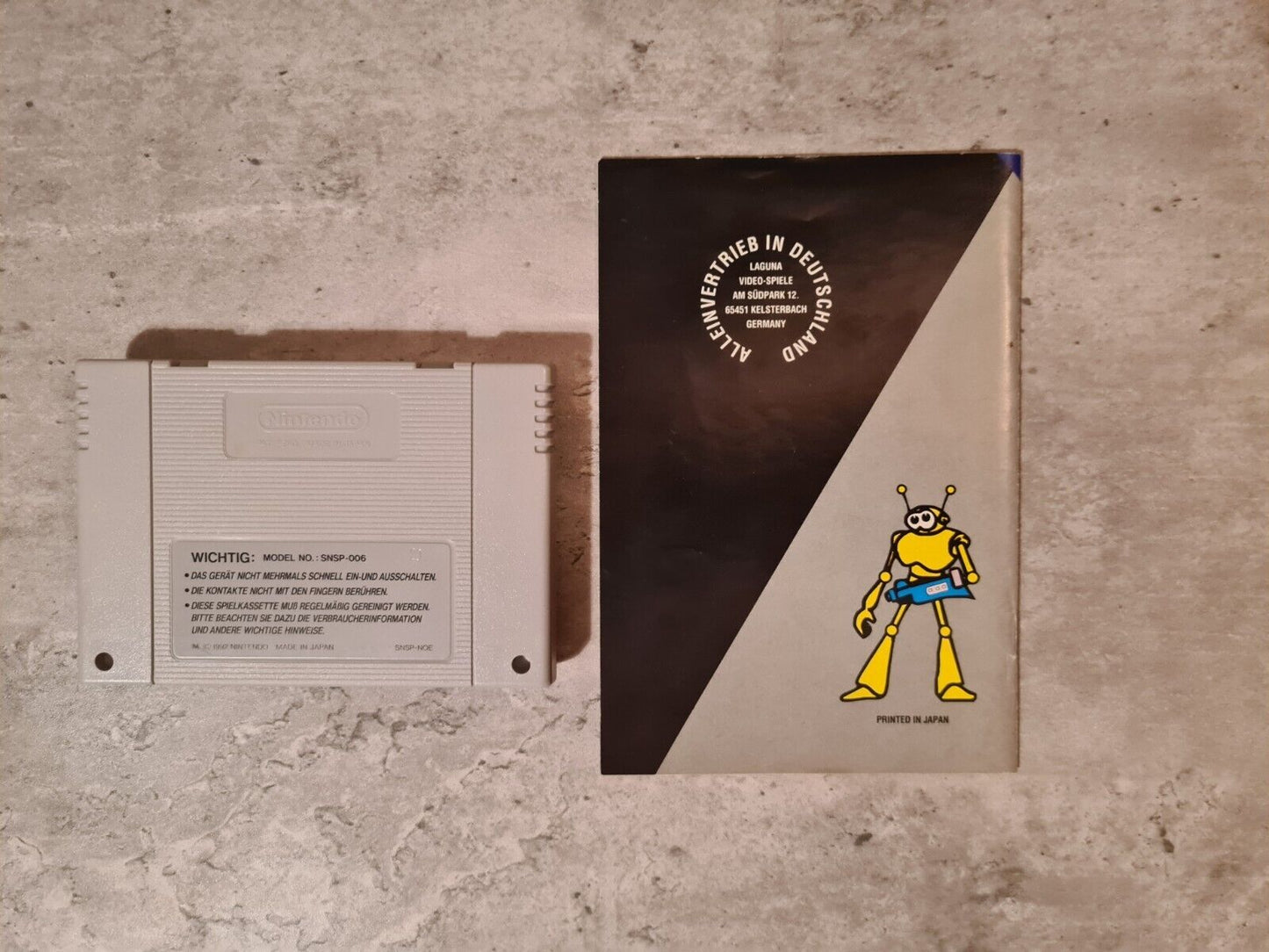 SNES Super Nintendo B.O.B. mit OVP und Anleitung + Poster NOE - T-Retro-Games