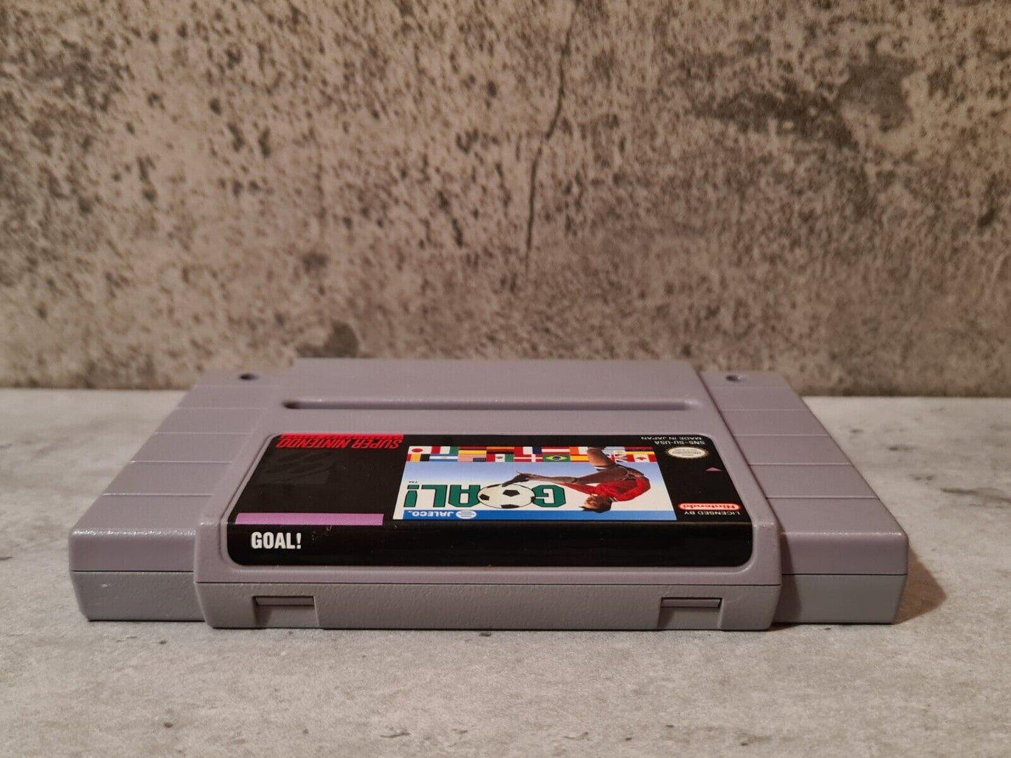 SNES Super Nintendo Goal! NTSC USA Modul - T-Retro-Games