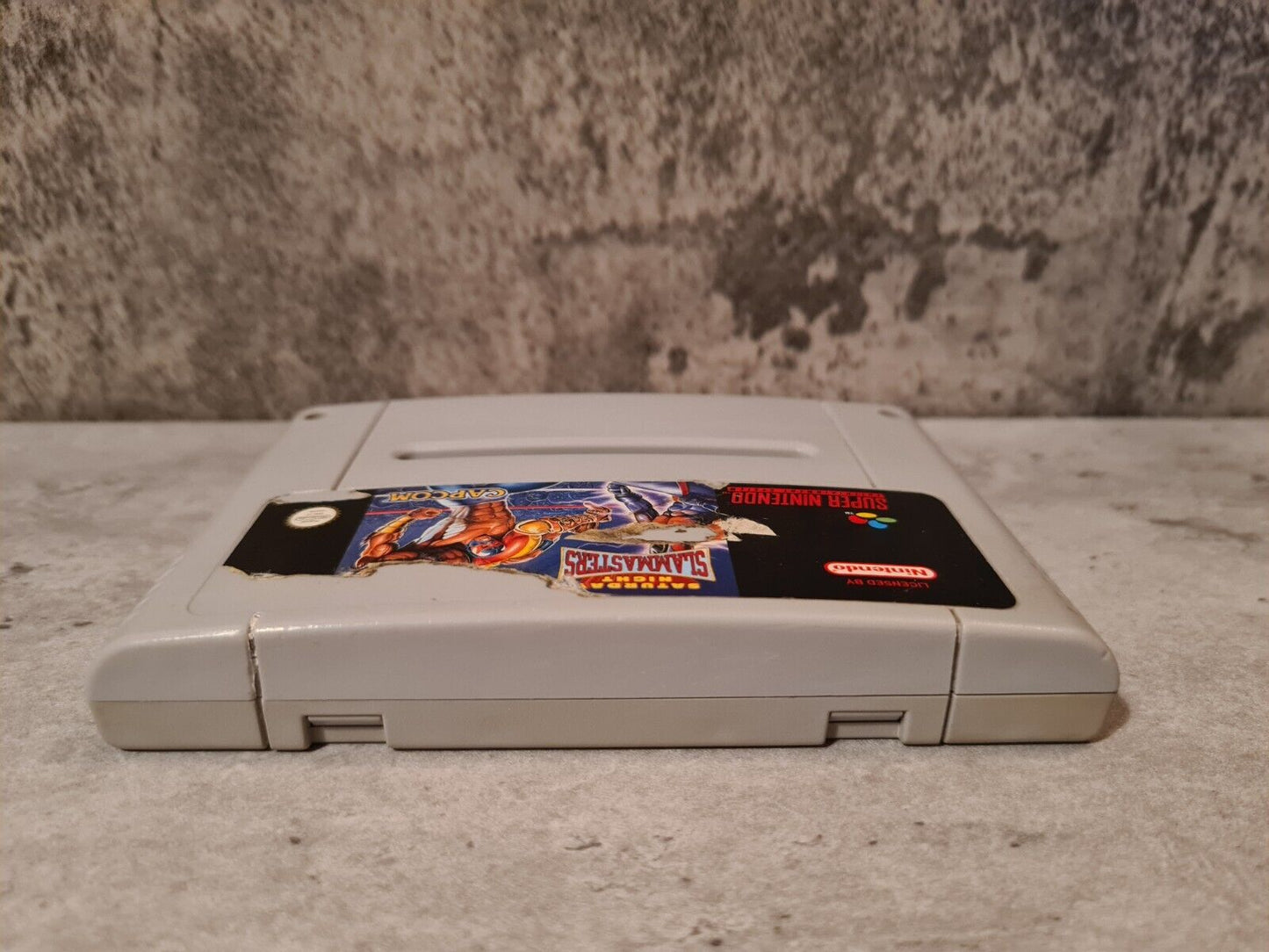 SNES Super Nintendo Saturday Night Slammasters Modul EUR - T-Retro-Games