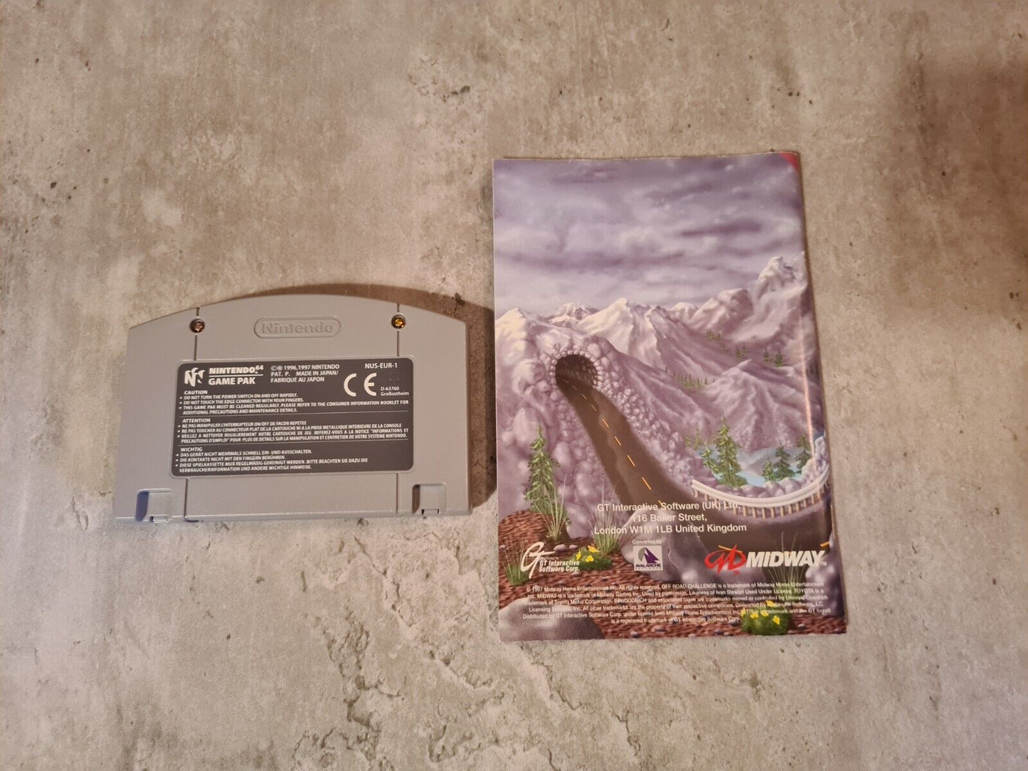 N64 Nintendo 64 Off Road Challenge mit OVP und Anleitung EUR - T-Retro-Games