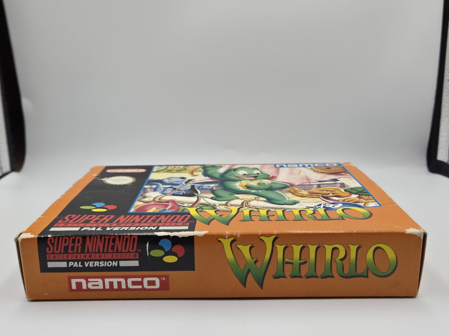 SNES Super Nintendo Whirlo mit OVP und Anleitung ESP