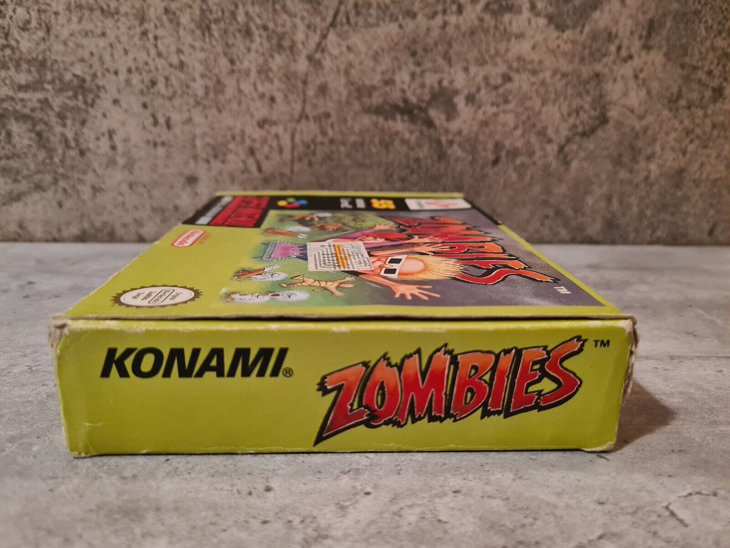 SNES Super Nintendo Zombies mit OVP und Anleitung NOE - T-Retro-Games