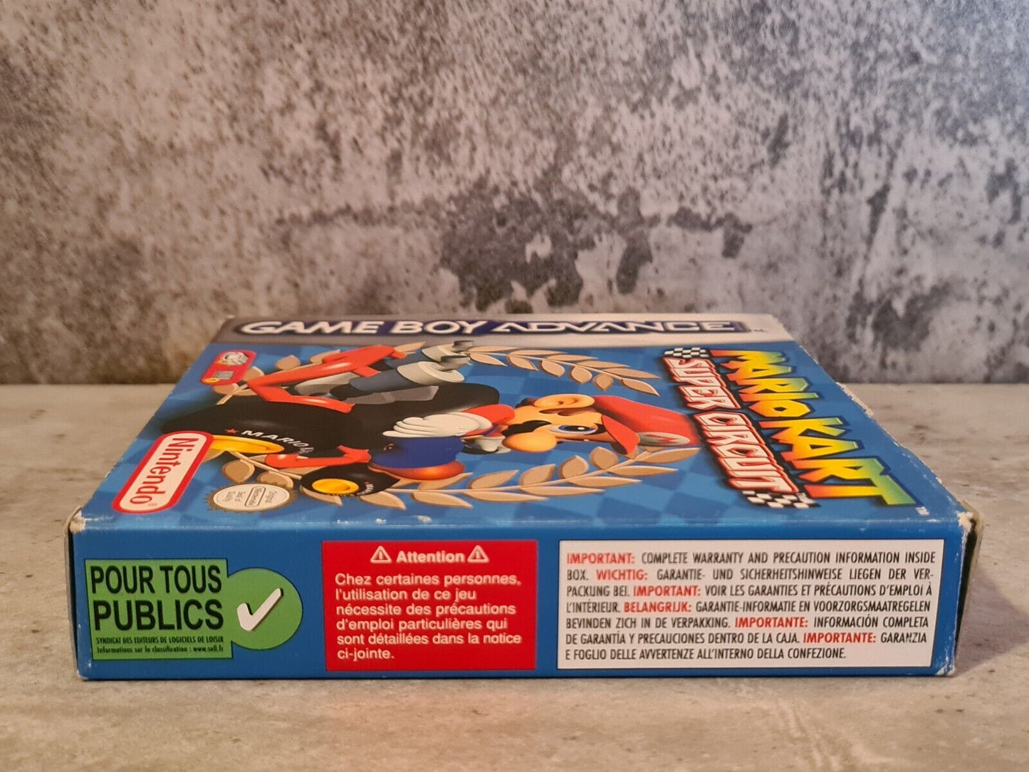 Nintendo Game Boy Advance Mario Kart Super Circuit mit OVP und Anleitung EUR - T-Retro-Games