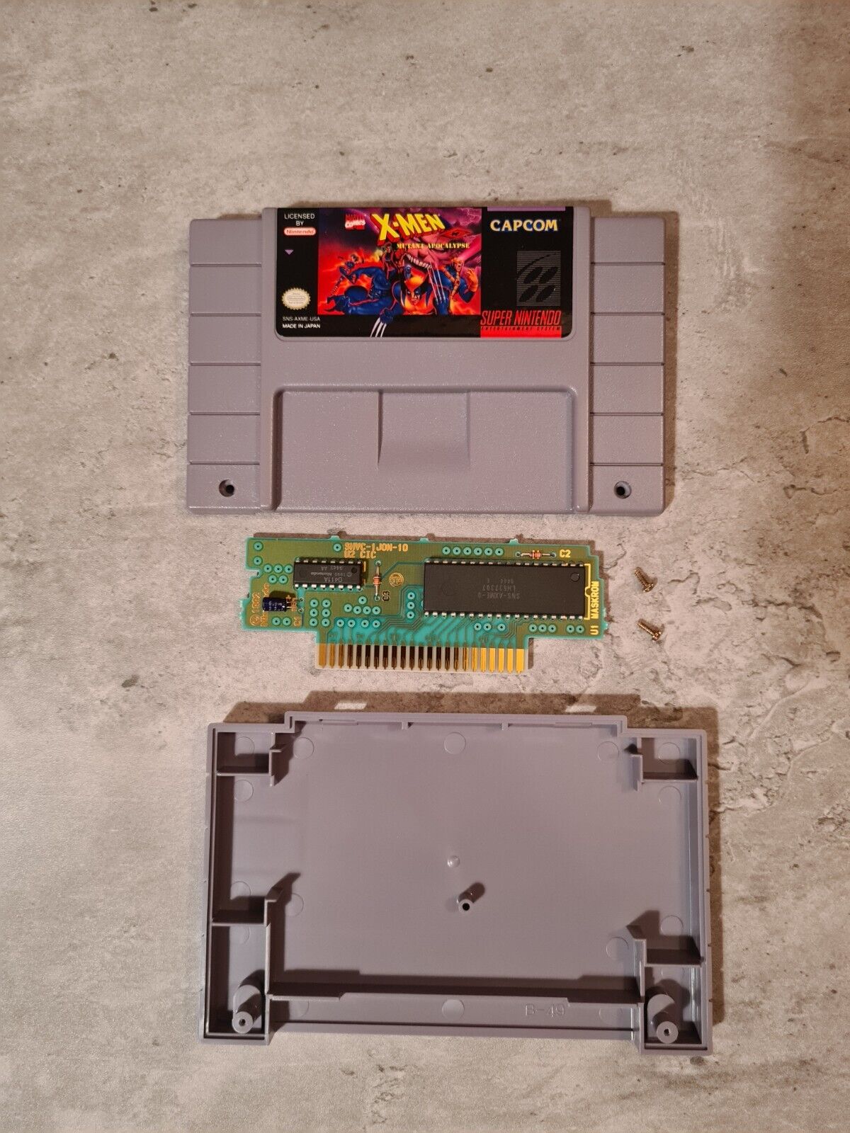 SNES Super Nintendo X-Men Mutant Apocalypse mit OVP und Anleitung NTSC-USA - T-Retro-Games