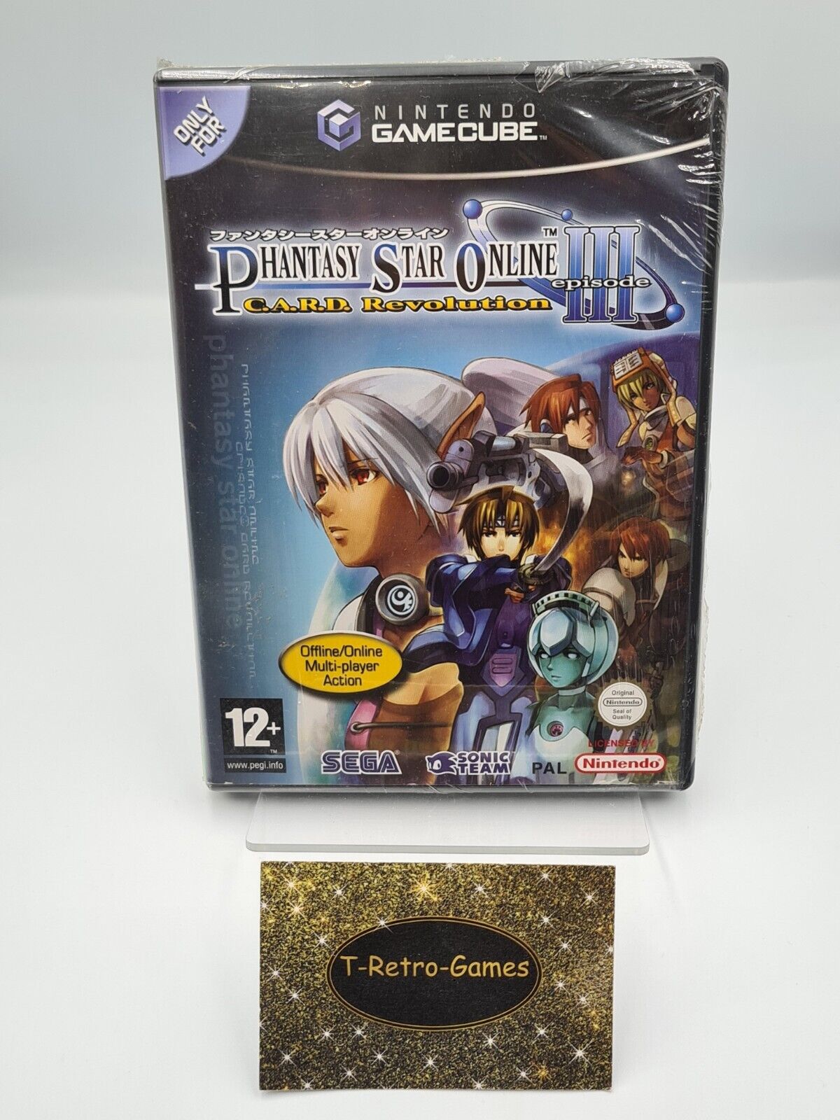 GameCube Phantasy Star Online episode III C.A.R.D. Revolution EUR Sealed NEW