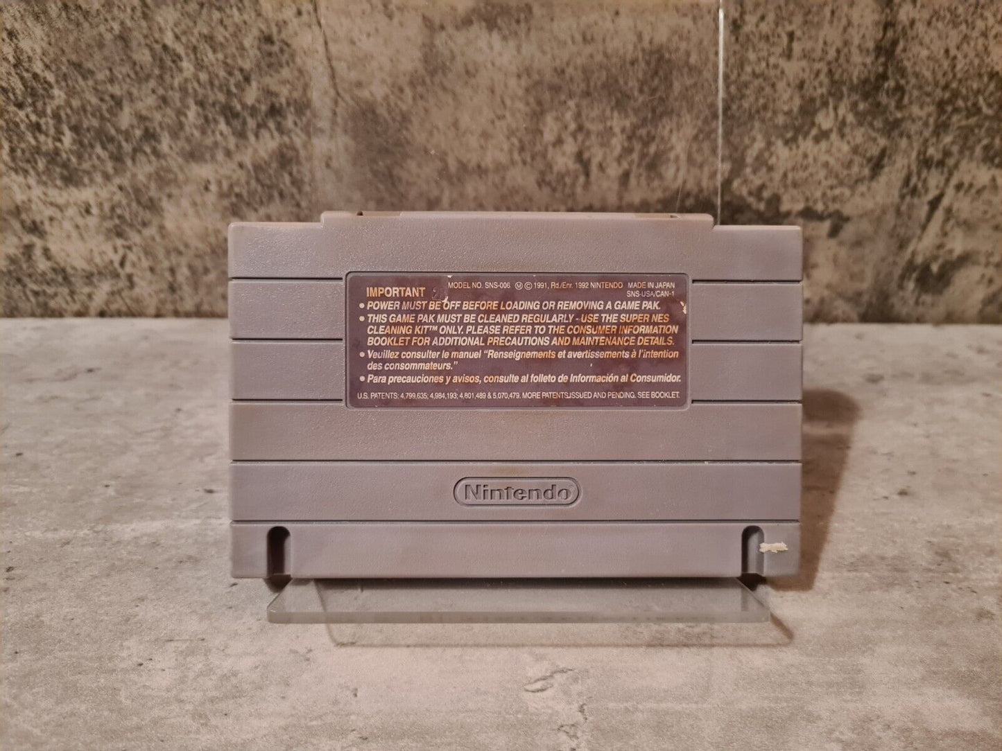 SNES Super Nintendo Spindizzy Worlds NTSC USA Modul - T-Retro-Games