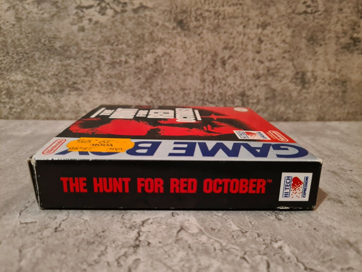 Nintendo Game Boy Classic The Hunt for Red October mit OVP und Anleitung USA - T-Retro-Games