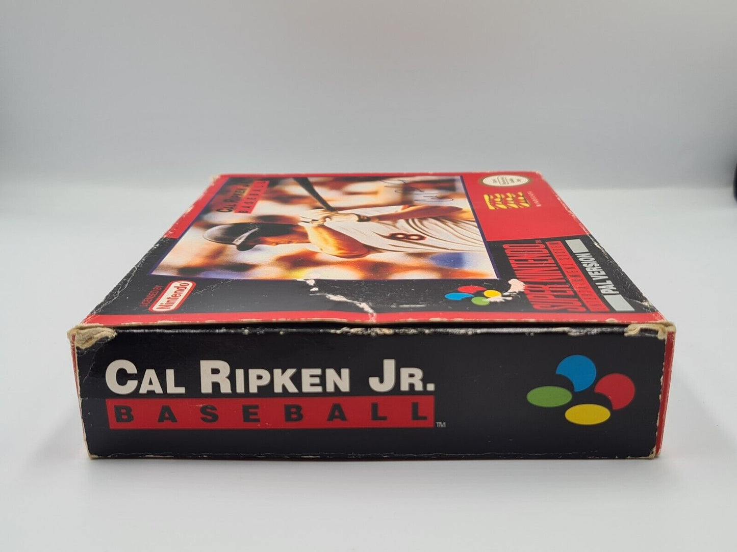 SNES Super Nintendo Cal Ripken JR. Baseball mit OVP und Anleitung NOE - T-Retro-Games