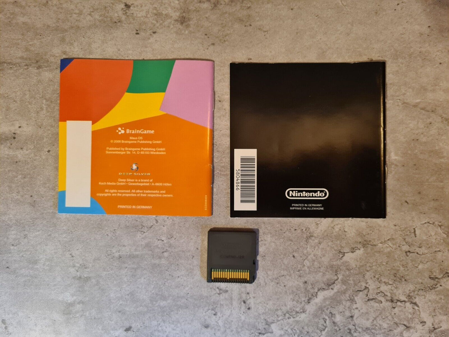 Nintendo DS Maus DS mit OVP und Anleitung NOE - T-Retro-Games