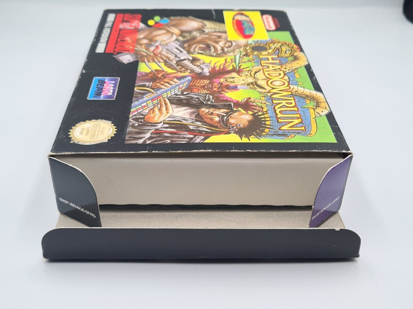 SNES Super Nintendo Shadowrun mit OVP und Anleitung NOE/SFRG - T-Retro-Games
