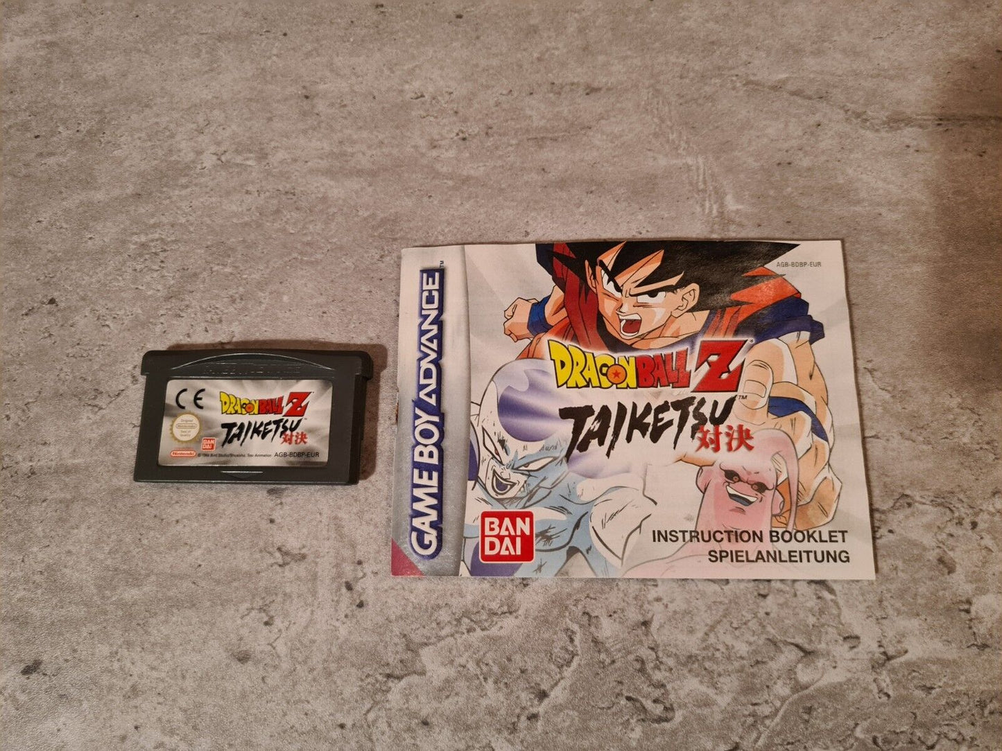 Nintendo Gameboy Advance Dragonball Z Taiketsu mit OVP und Anleitung EUR - T-Retro-Games