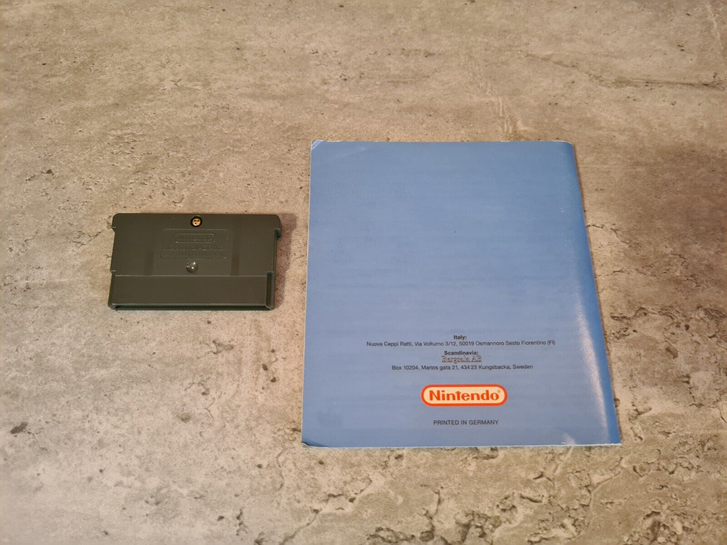 Nintendo Gameboy Advance Super Mario Advance mit OVP und Anleitung EUR - T-Retro-Games