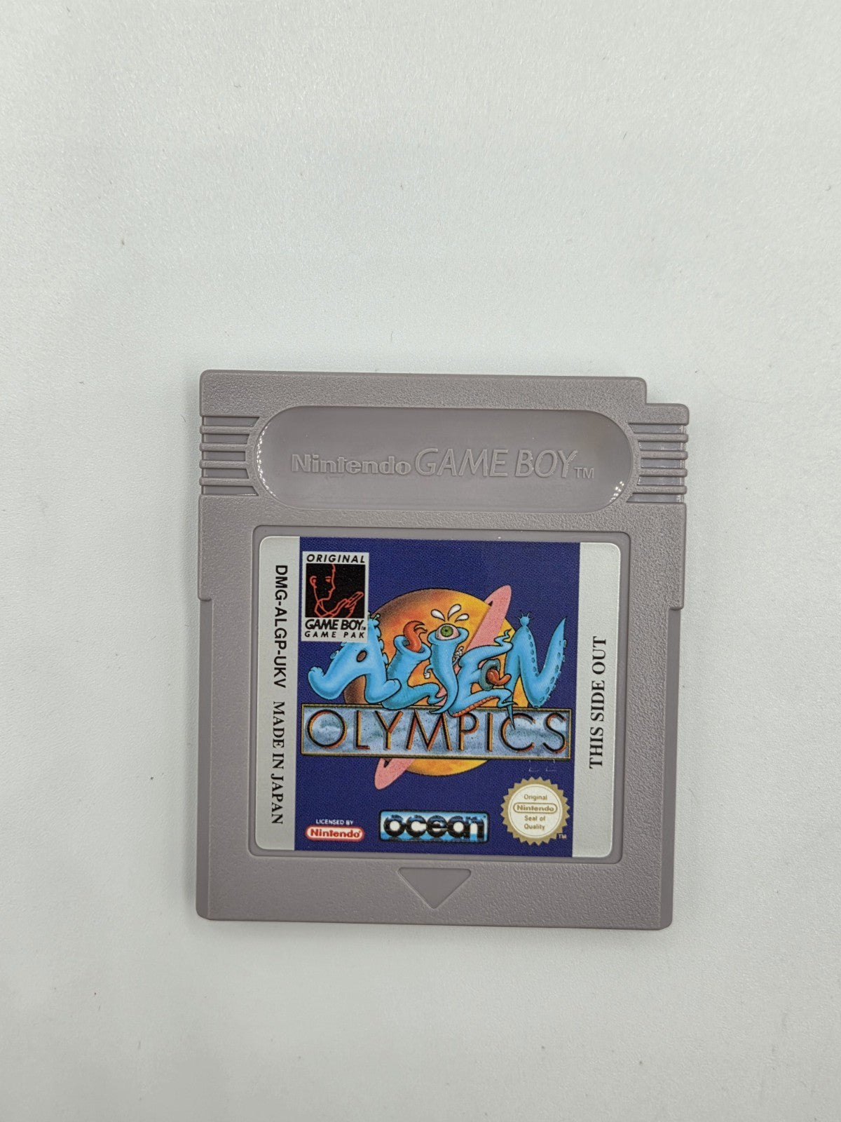 Nintendo Game Boy Classic Spiel Alien Olympics mit OVP und Anleitung FAH