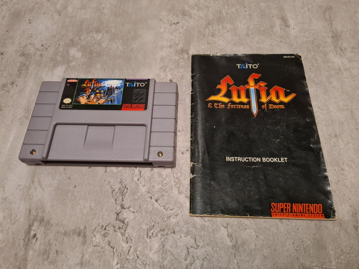 SNES Super Nintendo Lufia & The Fortress of Doom mit OVP und Anleitung NTSC-USA - T-Retro-Games