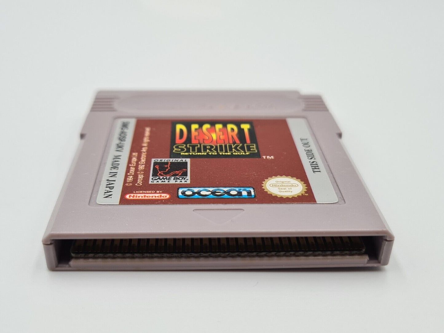 Nintendo Game Boy Classic Spiel Desert Strike Return to the Golf Modul UKV - T-Retro-Games