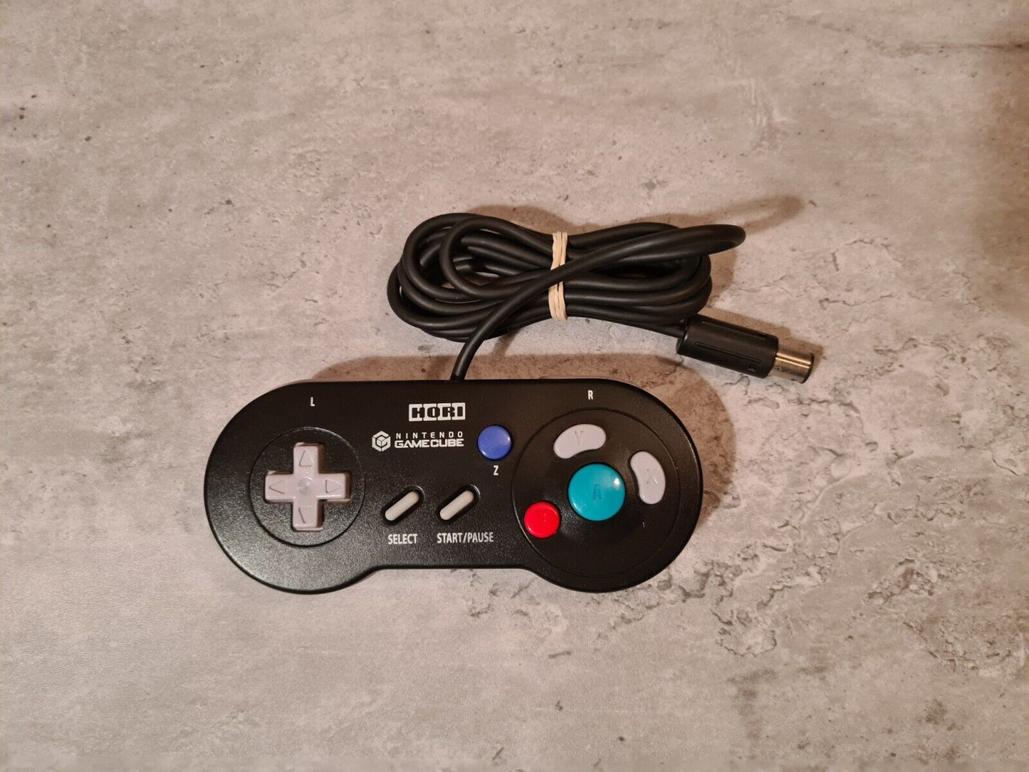 Nintendo Gamecube Hori Pad Black Schwarz OVP