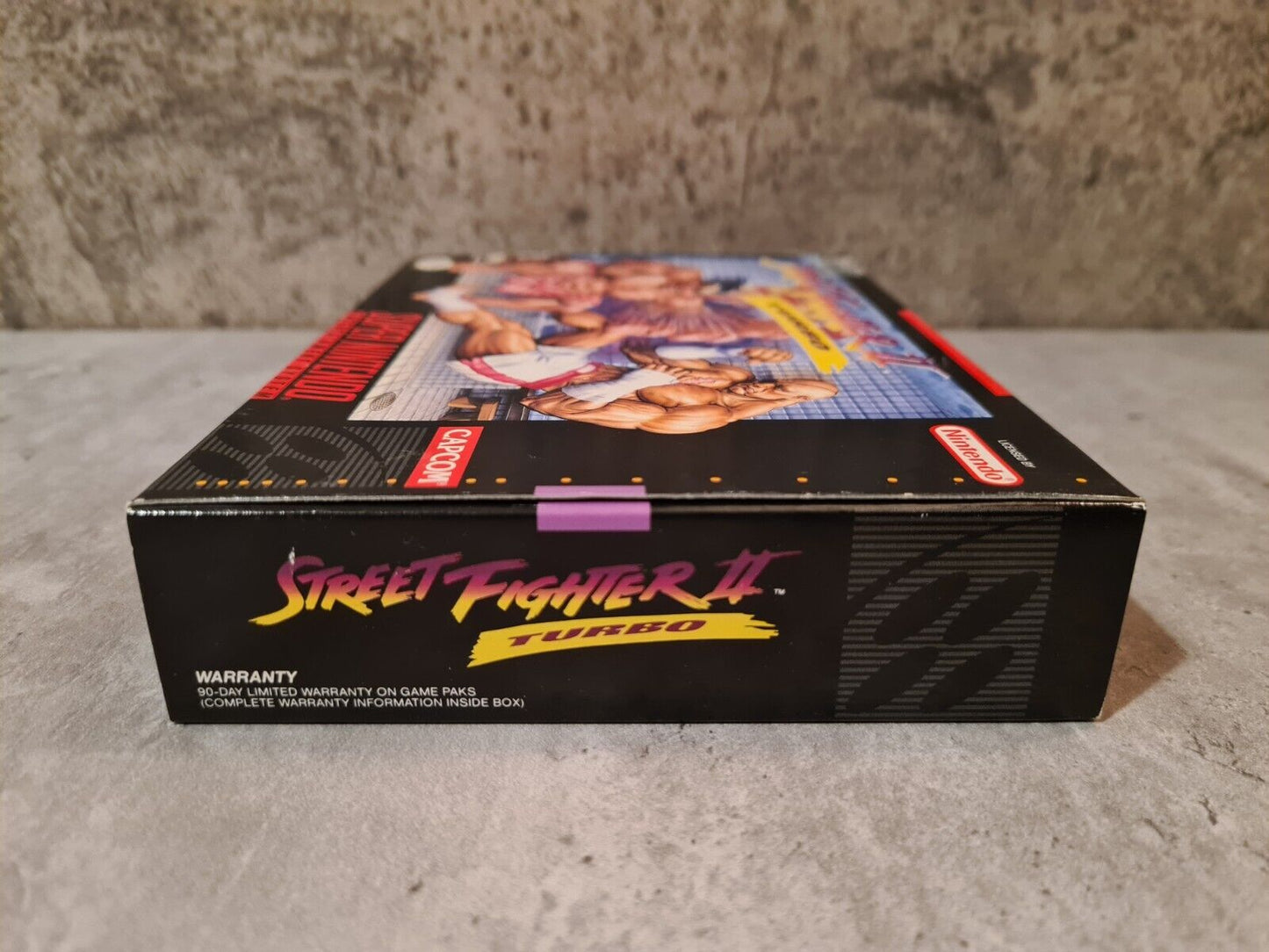 SNES Super Nintendo Street Fighter II Turbo mit OVP und Anleitung NTSC USA - T-Retro-Games