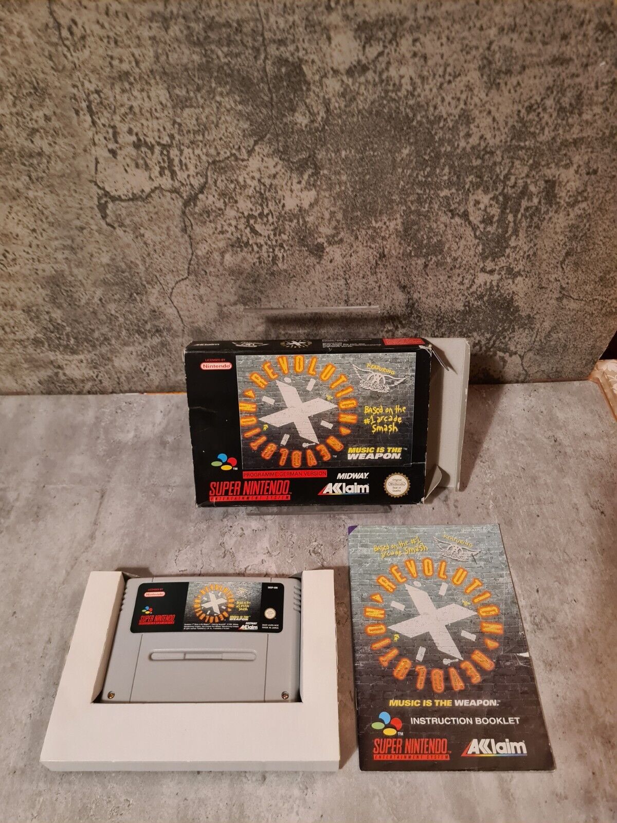 SNES Super Nintendo Revolution X mit OVP und Anleitung NOE - T-Retro-Games