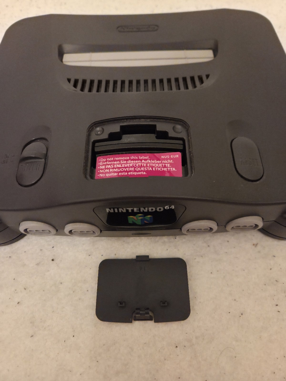 N64 Nintendo 64 Schwarz Black Konsole Console OVP