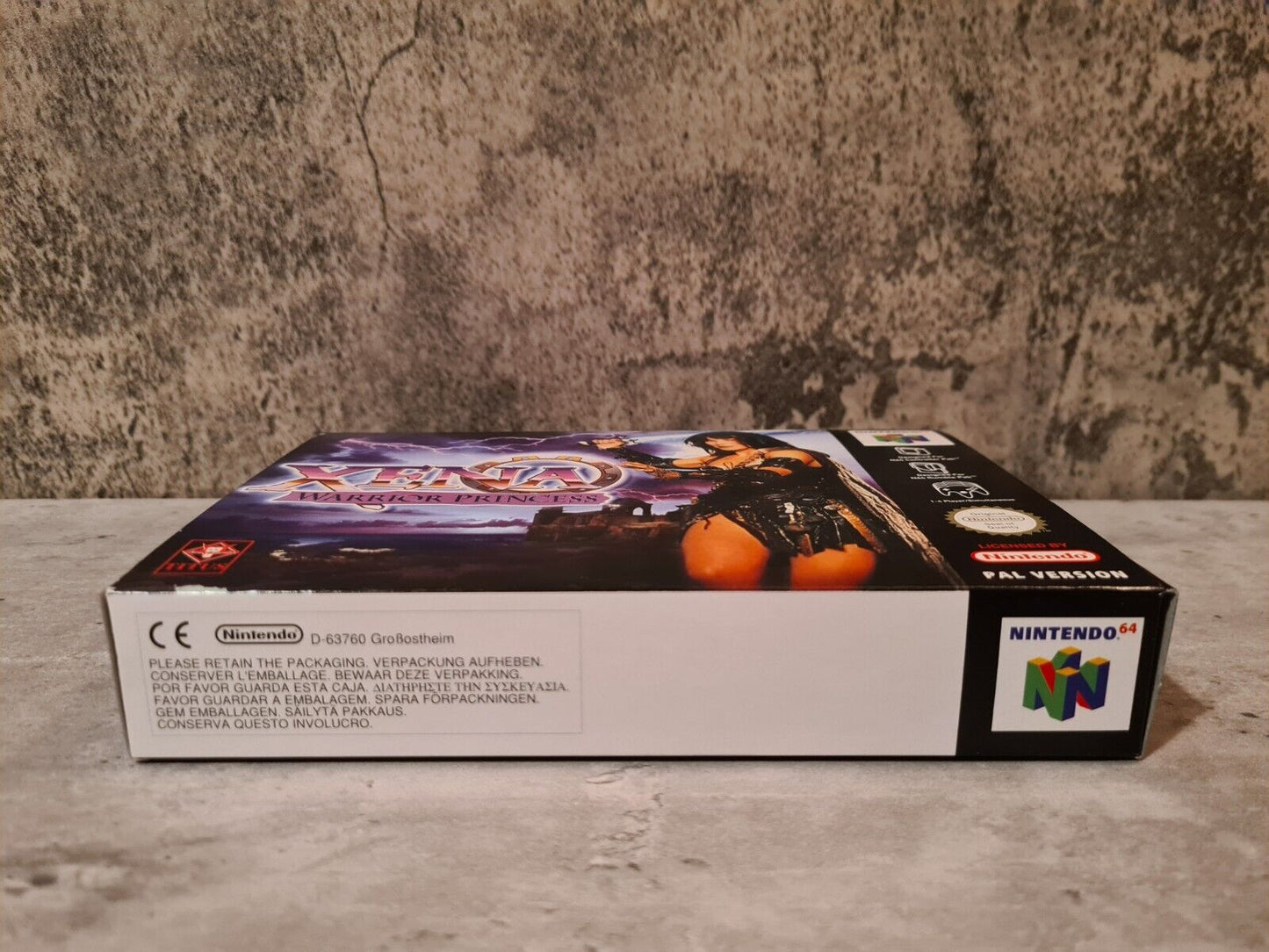 N64 Nintendo 64 Xena Warrior Princess New Old Stock Neu unbenutzt EUR - T-Retro-Games