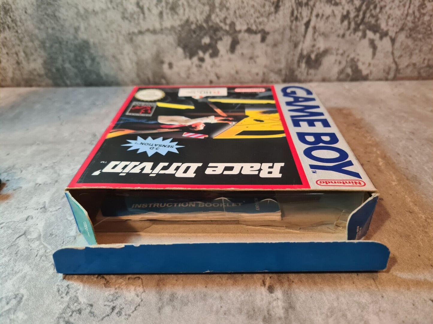 Nintendo Game Boy Classic Race Drivin mit OVP und Anleitung UKV - T-Retro-Games