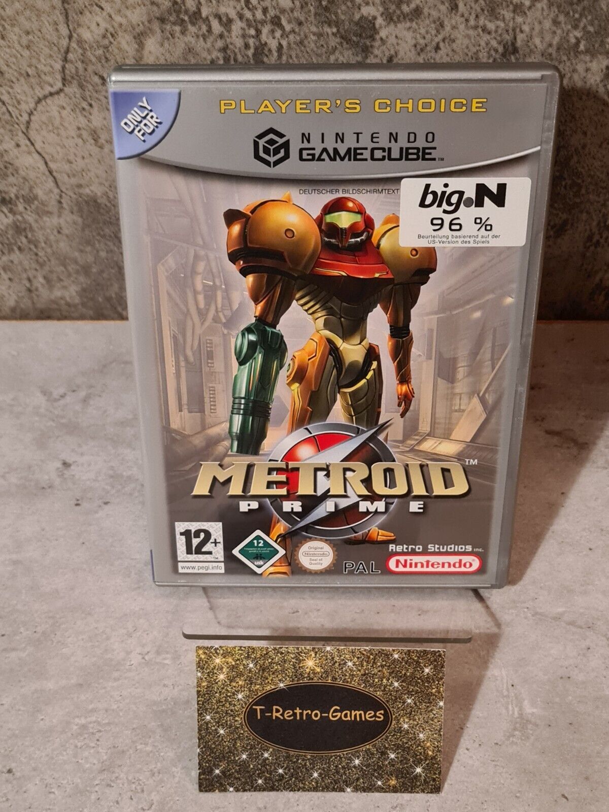 Nintendo GameCube Metroid Prime mit OVP und Anleitung NOE - T-Retro-Games