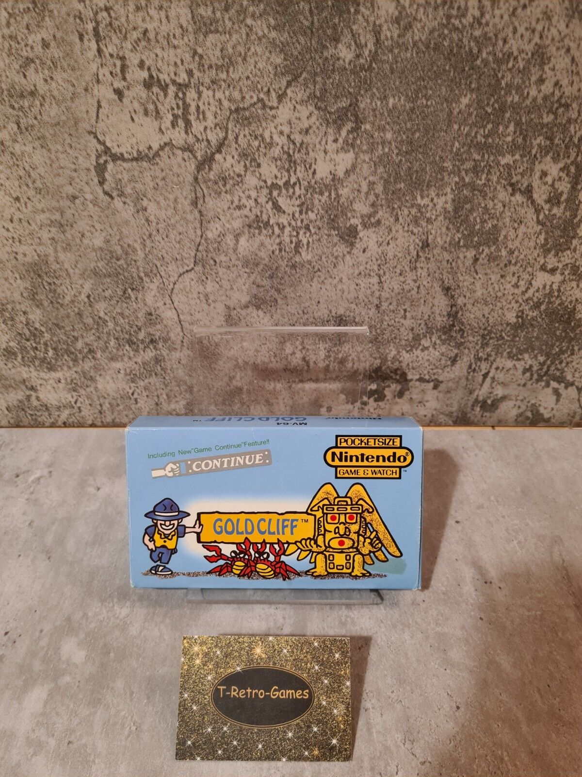 Nintendo Game & Watch Gold Cliff OVP MX-64 - T-Retro-Games
