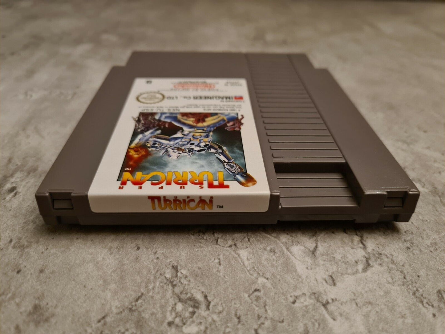 Nintendo NES Super Turrican mit OVP und Anleitung ESP - T-Retro-Games