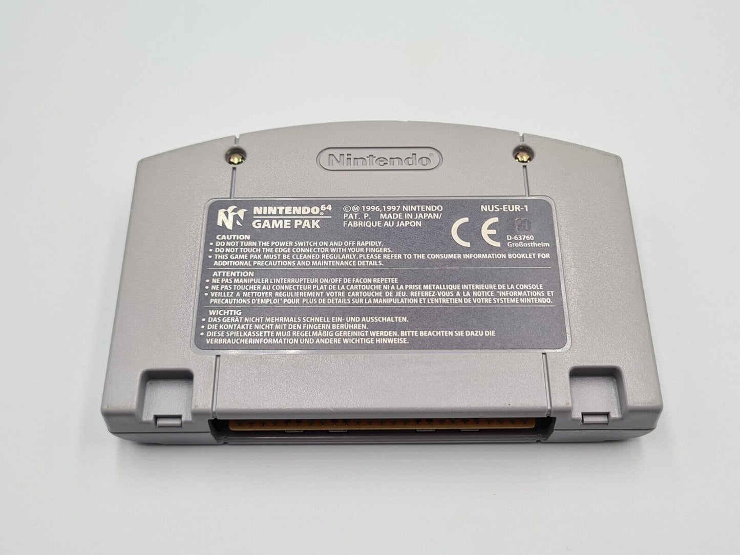 N64 Nintendo 64 WCW vs. NWO World Tour mit OVP und Anleitung EUR - T-Retro-Games