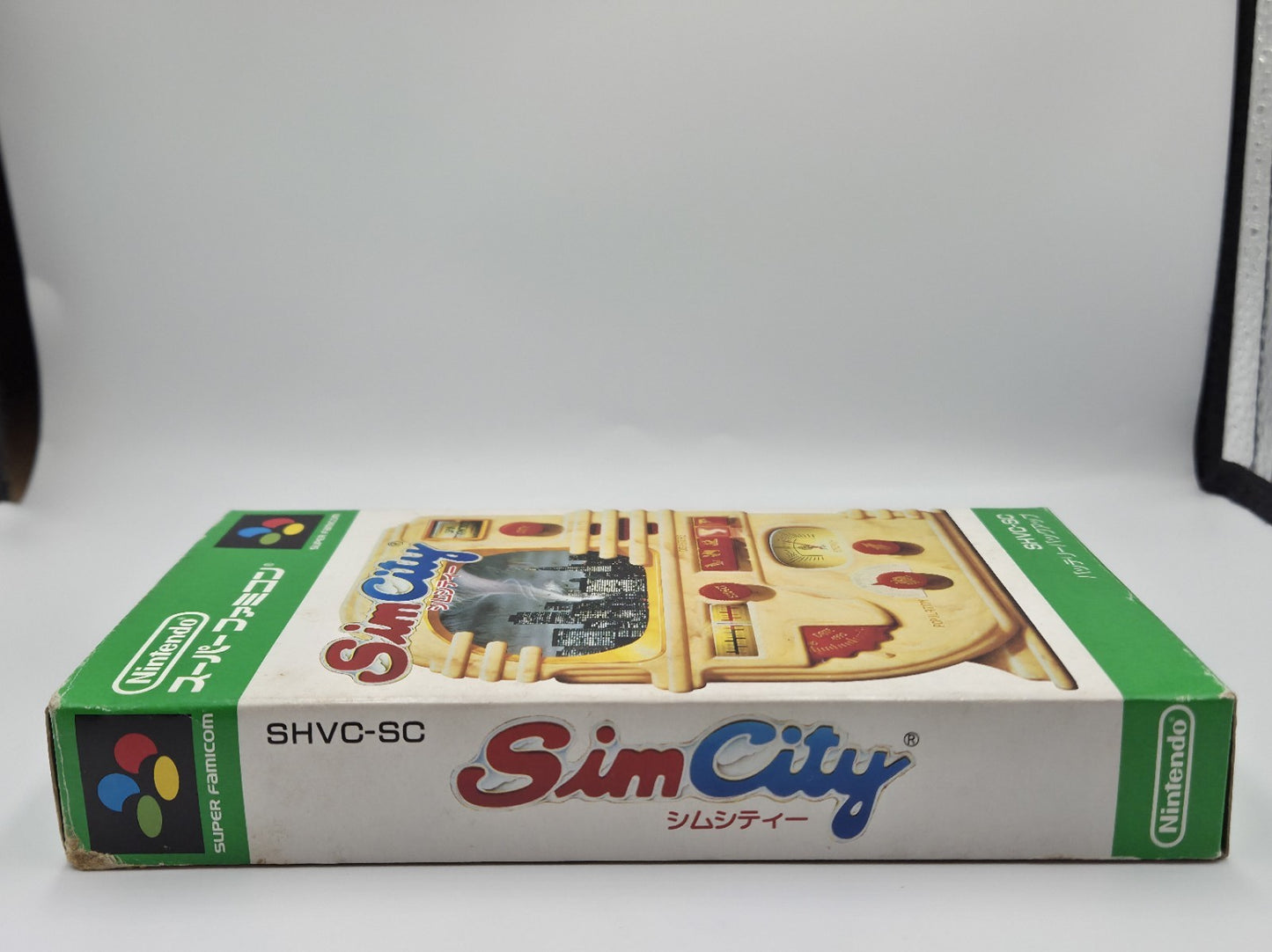 SFC Super Famicom Sim City mit OVP und Anleitung Japan