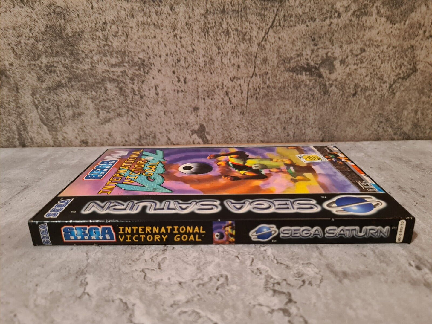 Sega Saturn International Victory Goal mit OVP und Anleitung Multi Language - T-Retro-Games