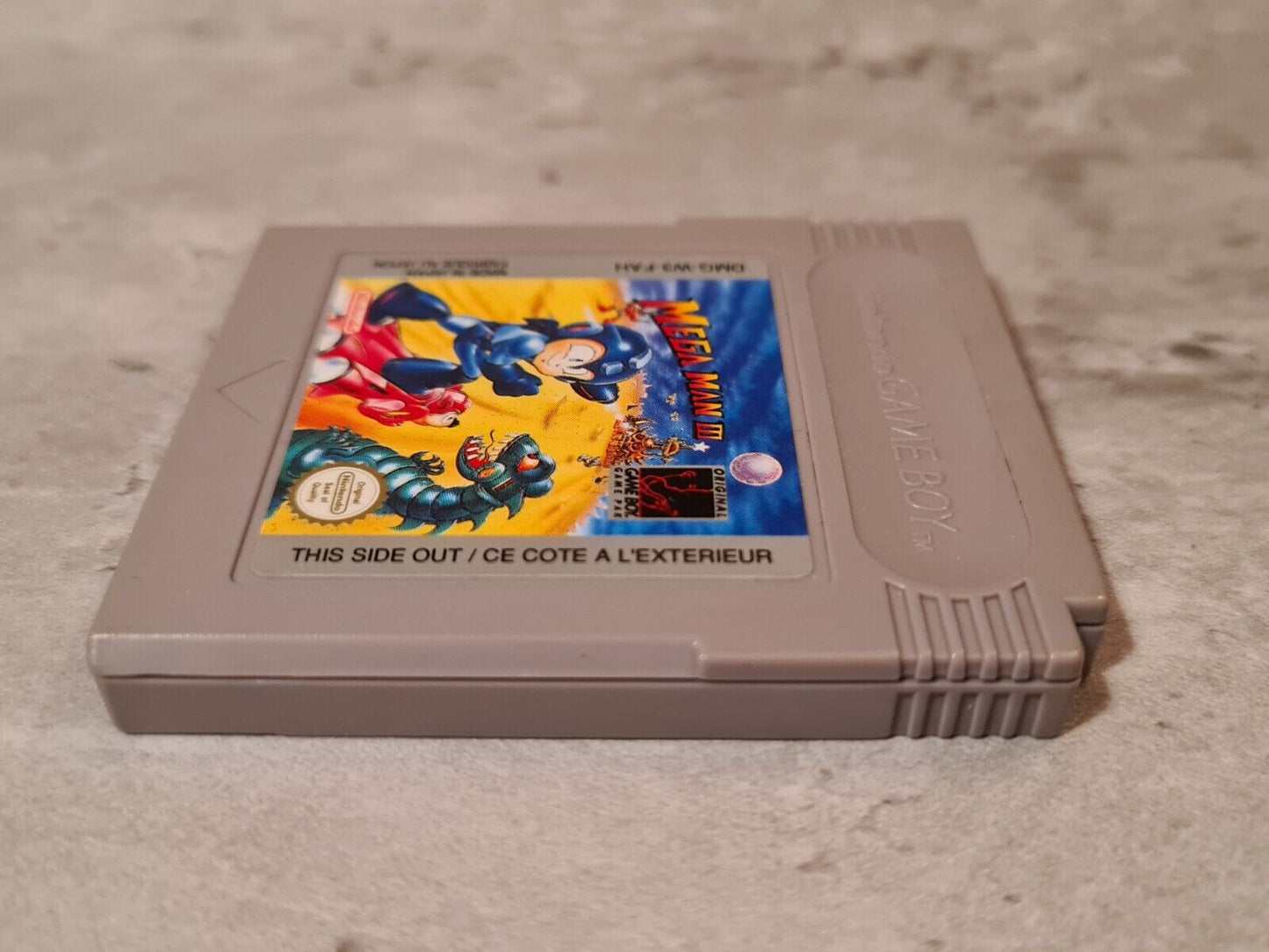 Nintendo Game Boy Classic Spiel Mega Man III Modul FAH - T-Retro-Games