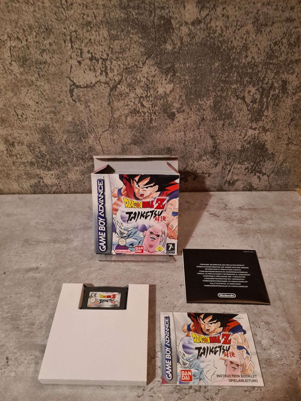 Nintendo Gameboy Advance Dragonball Z Taiketsu mit OVP und Anleitung EUR - T-Retro-Games
