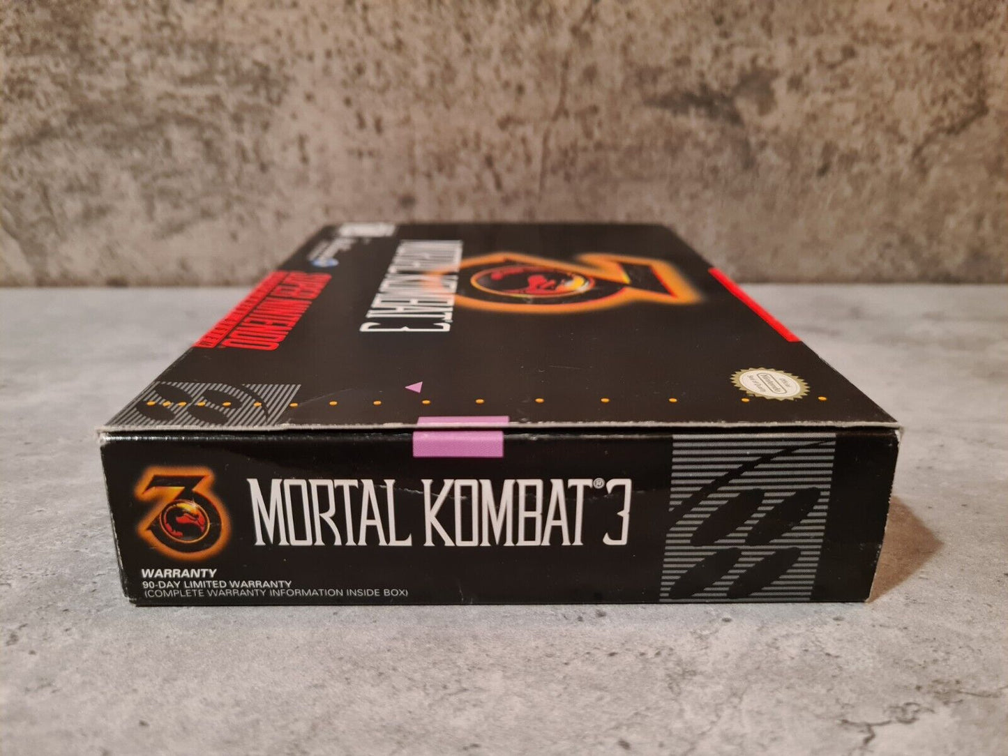 SNES Super Nintendo Mortal Kombat 3 mit OVP und Anleitung NTSC USA - T-Retro-Games