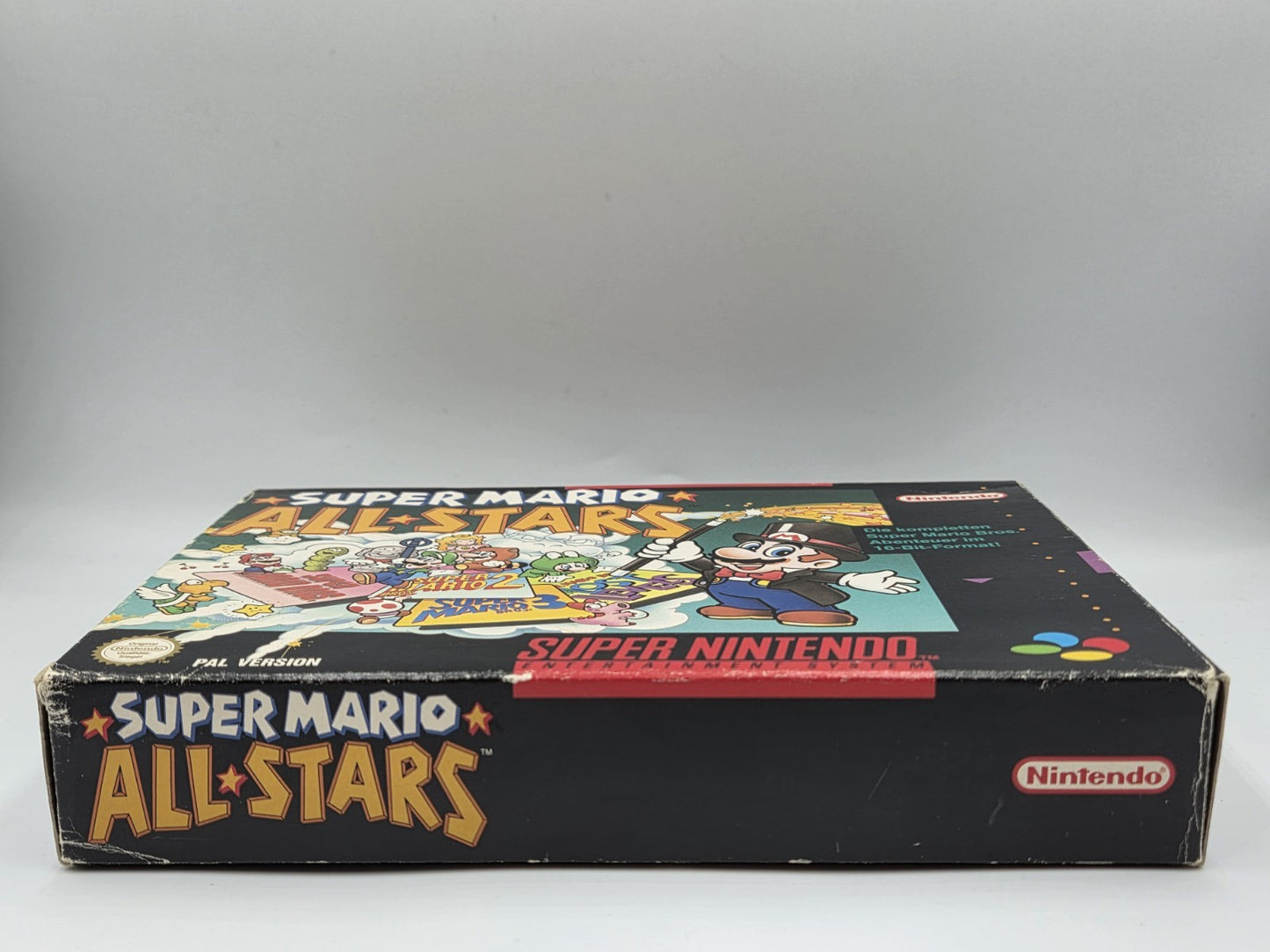 SNES Super Nintendo Super Mario Allstars mit OVP und Anleitung NOE