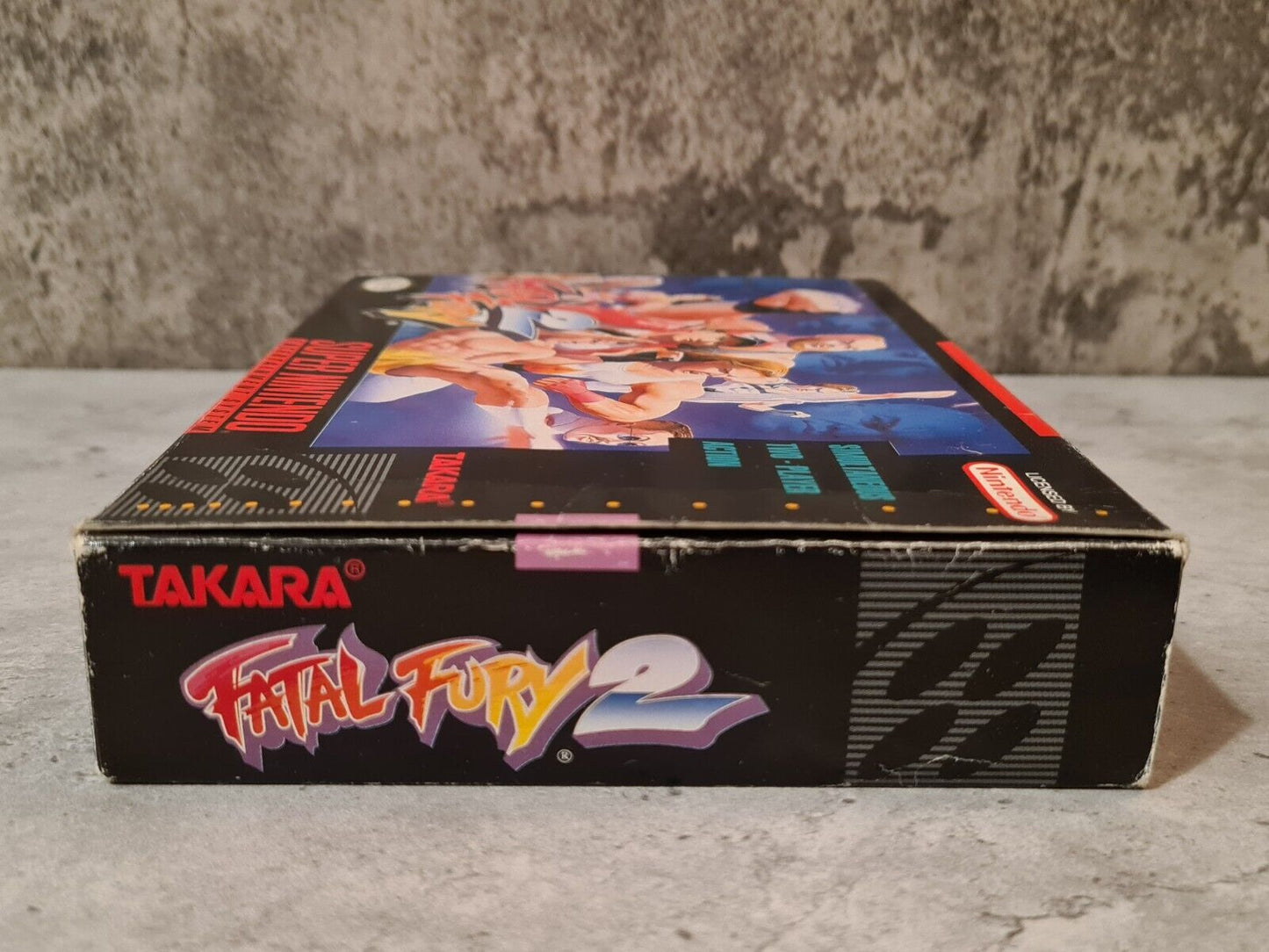 SNES Super Nintendo Fatal Fury 2 mit OVP und Anleitung NTSC USA - T-Retro-Games