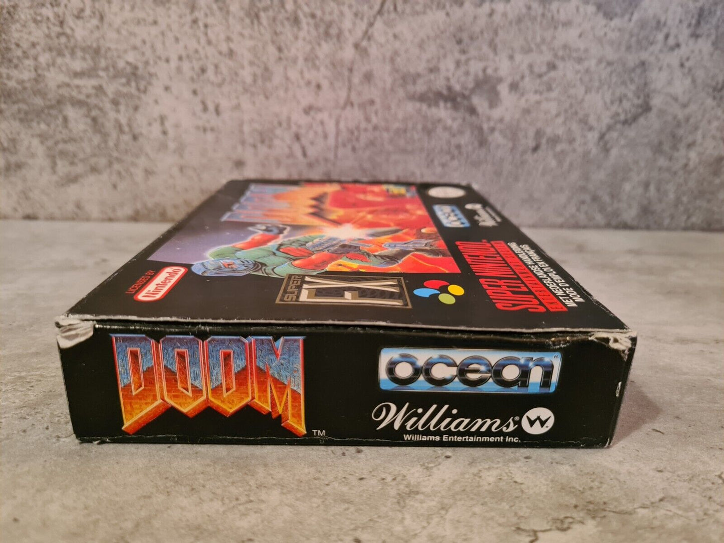 SNES Super Nintendo Doom mit OVP und Anleitung FAH - T-Retro-Games