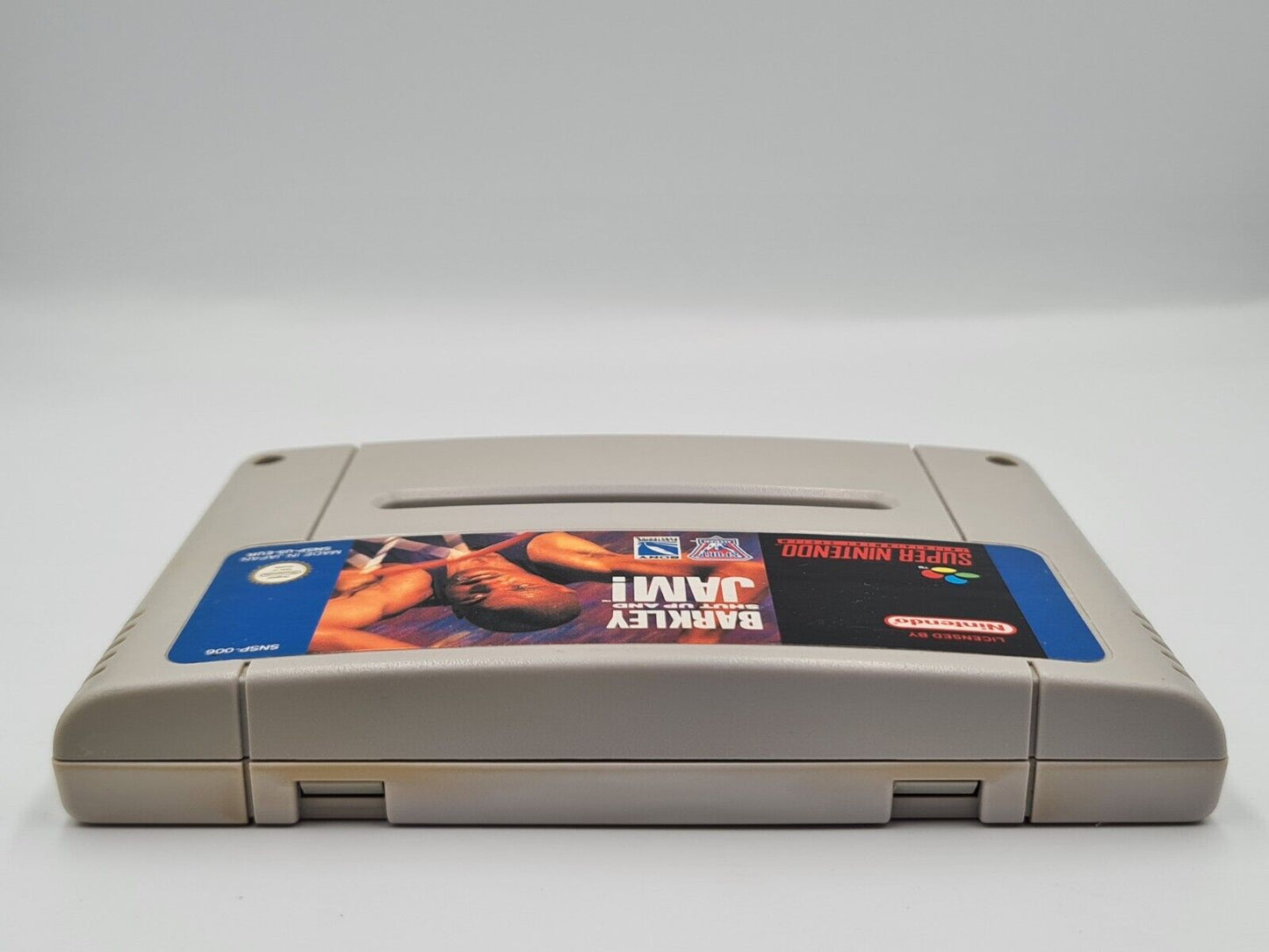 SNES Super Nintendo Barkley Shut Up and Jam! Modul EUR - T-Retro-Games