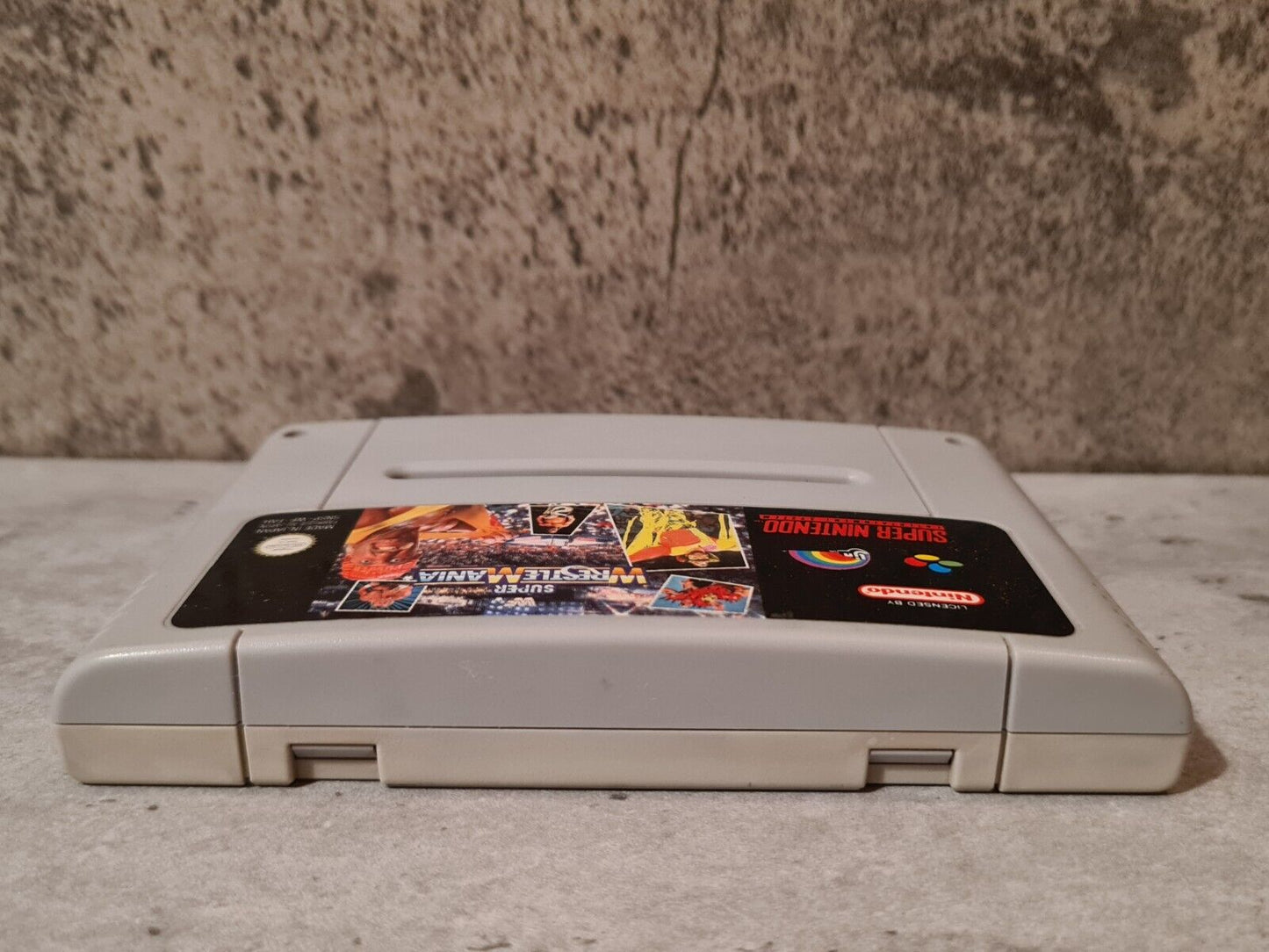 SNES Super Nintendo WWF Super Wrestlemania Modul FAH - T-Retro-Games