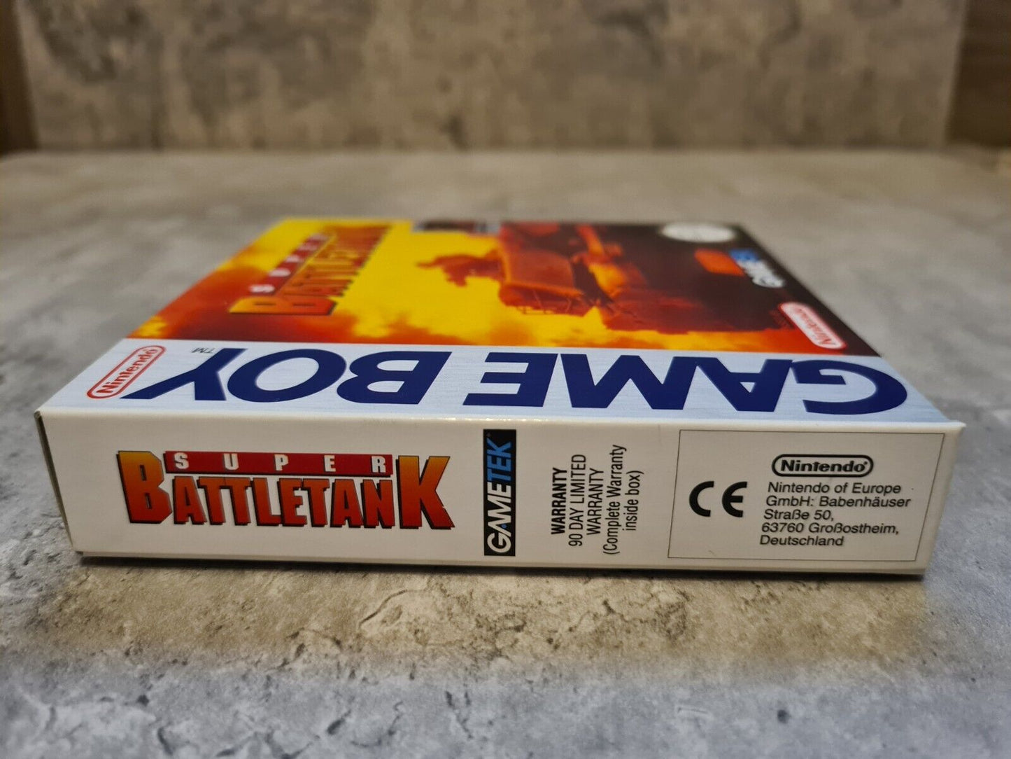 Game Boy Classic Spiel Super Battletank EUR New Old Stock Unbenutzt