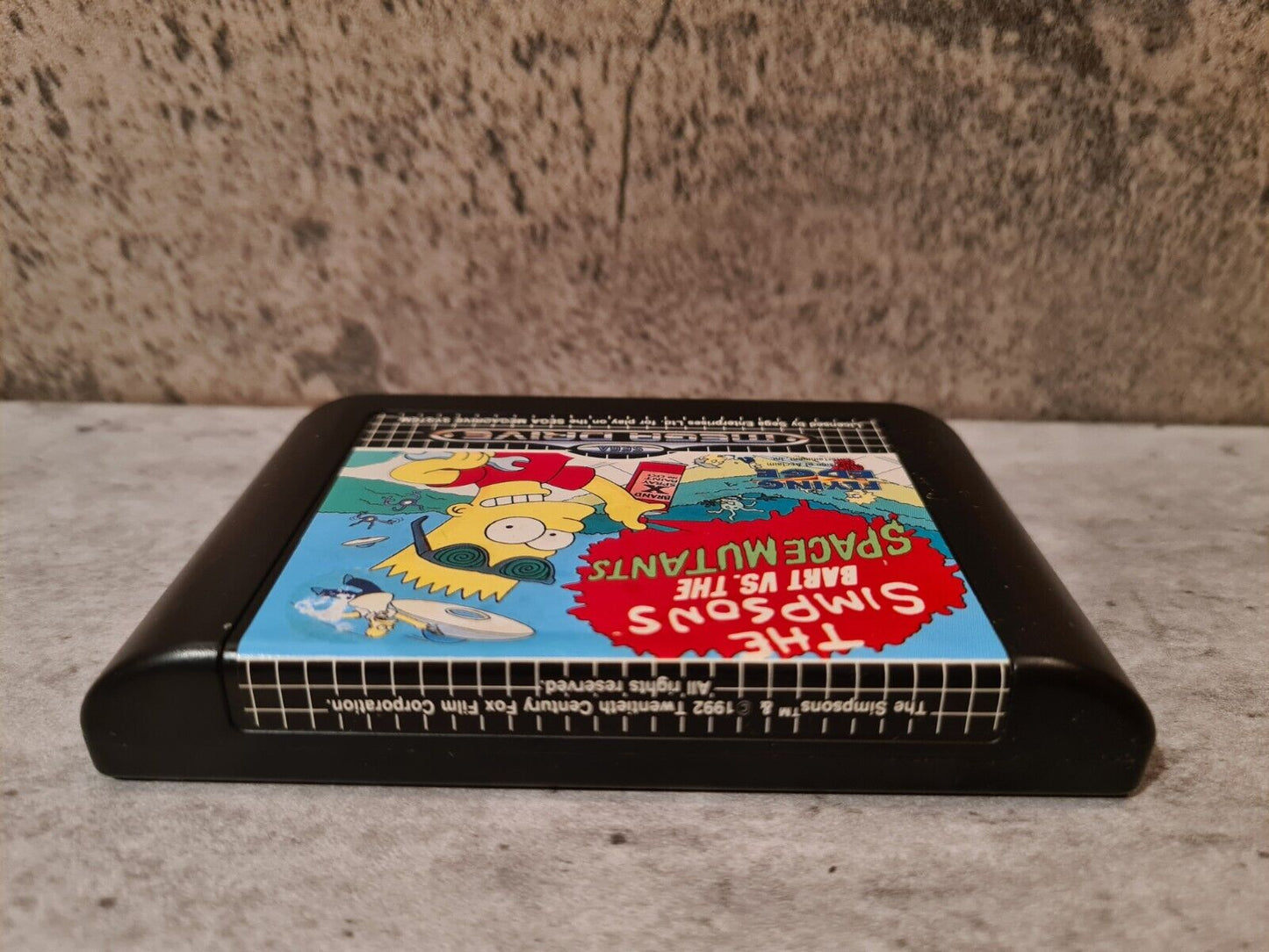 Sega Mega Drive The Simpsons Bart vs. The Space Mutants mit OVP und Anleitung - T-Retro-Games