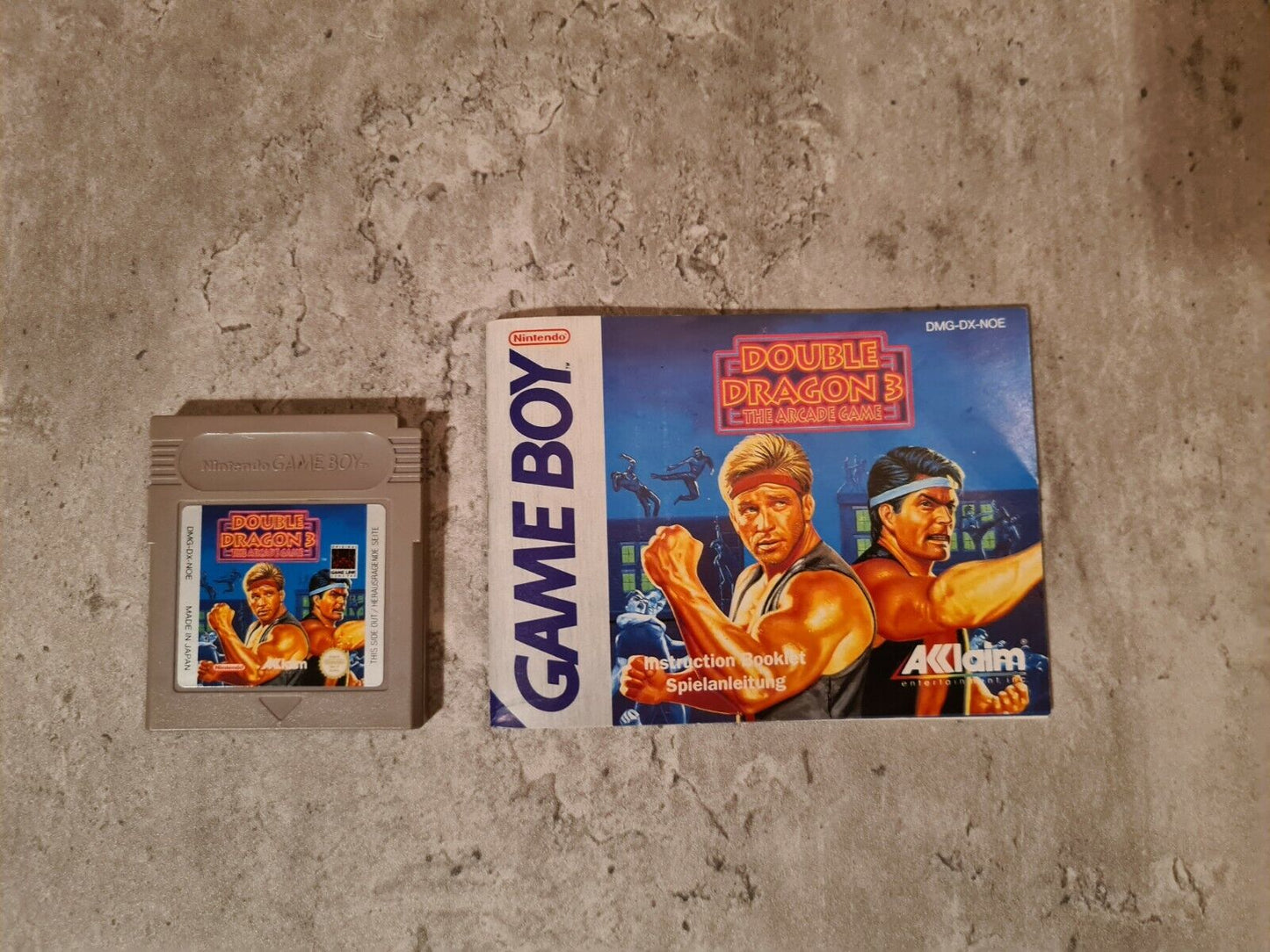 Nintendo Game Boy Classic Double Dragon 3 mit OVP und Anleitung NOE - T-Retro-Games