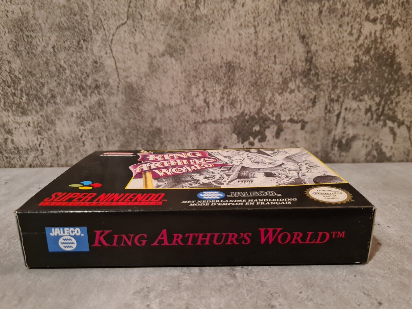 SNES Super Nintendo King Arthur's World mit OVP und Anleitung FAH - T-Retro-Games