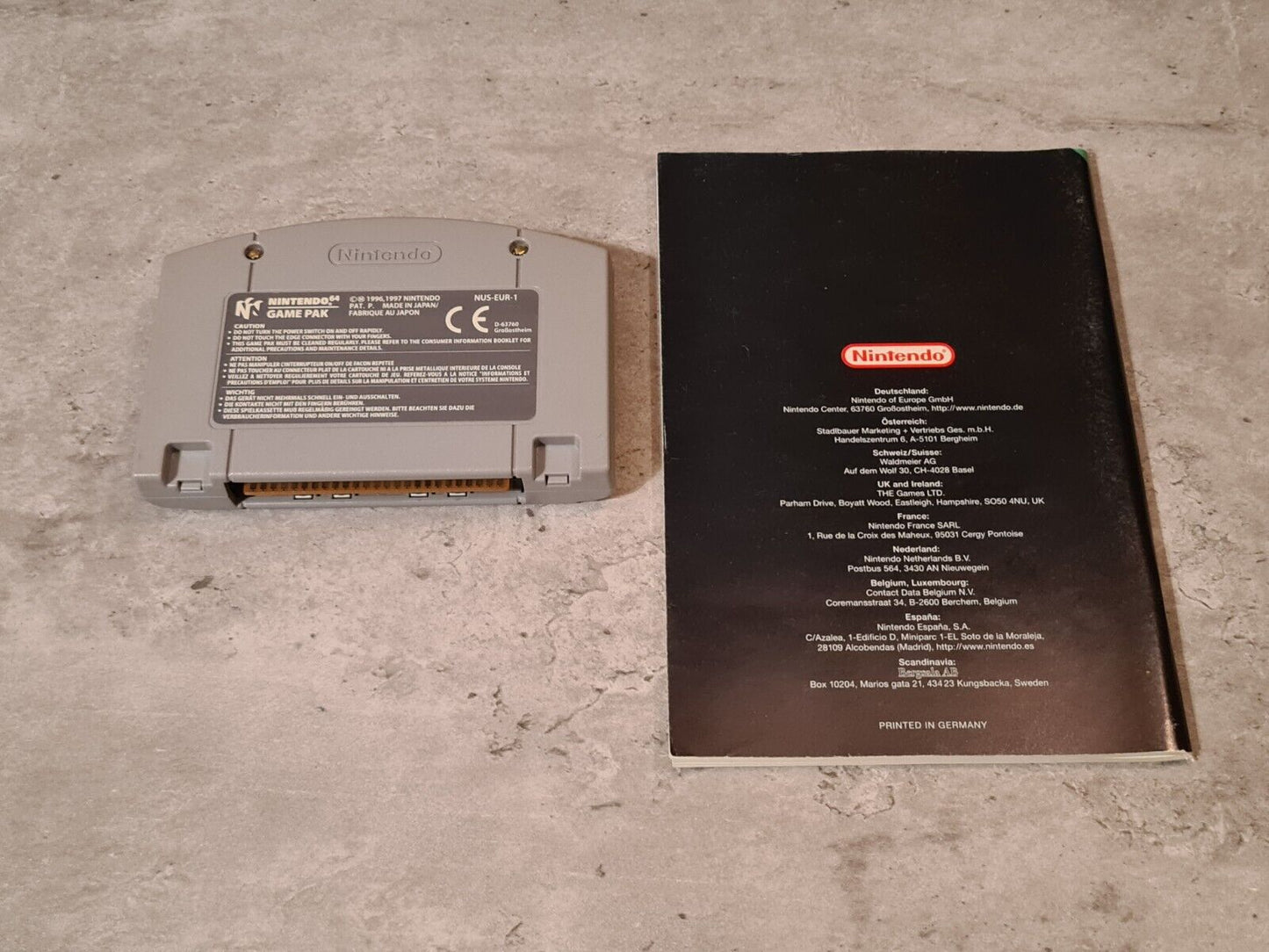 N64 Nintendo 64 Mario Golf mit OVP und Anleitung EUR - T-Retro-Games