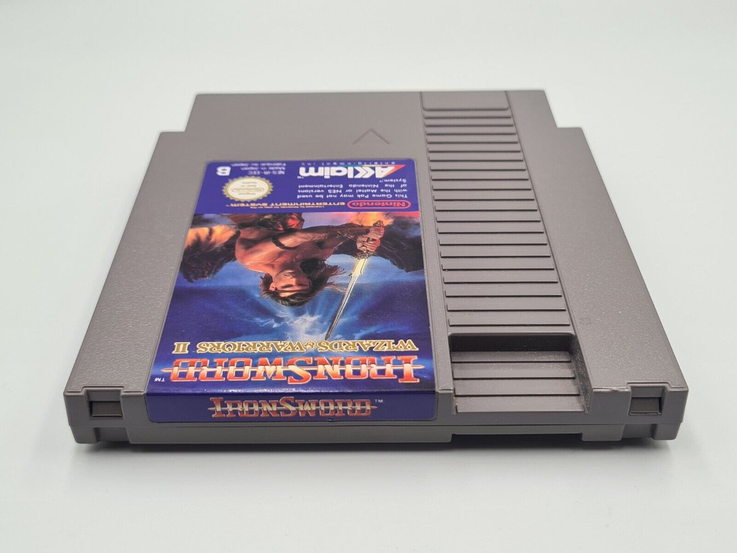 NES IronSword Wizards & Warriors II mit OVP und Anleitung FRA - T-Retro-Games