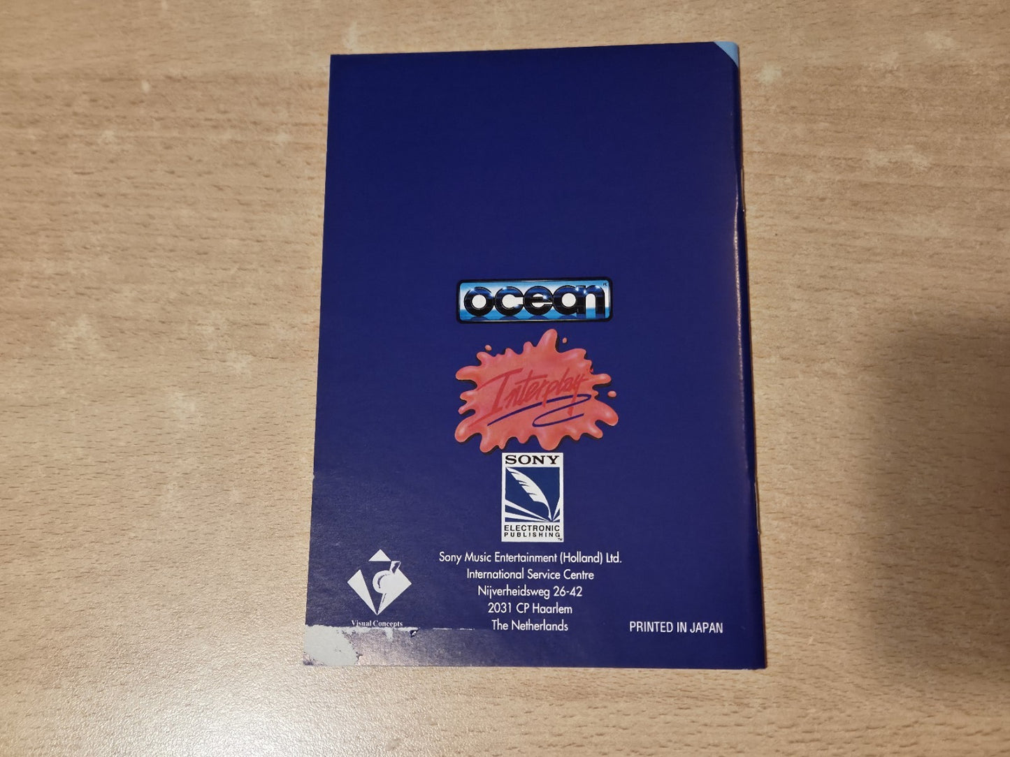 SNES Claymates Spielanleitung Instruction Booklet FRG
