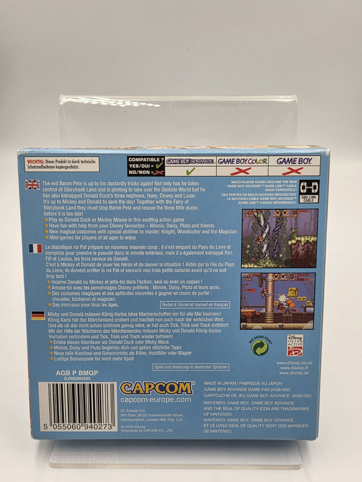 Nintendo Game Boy Advance Disney's Magical Quest 3 mit OVP und Anleitung EUR