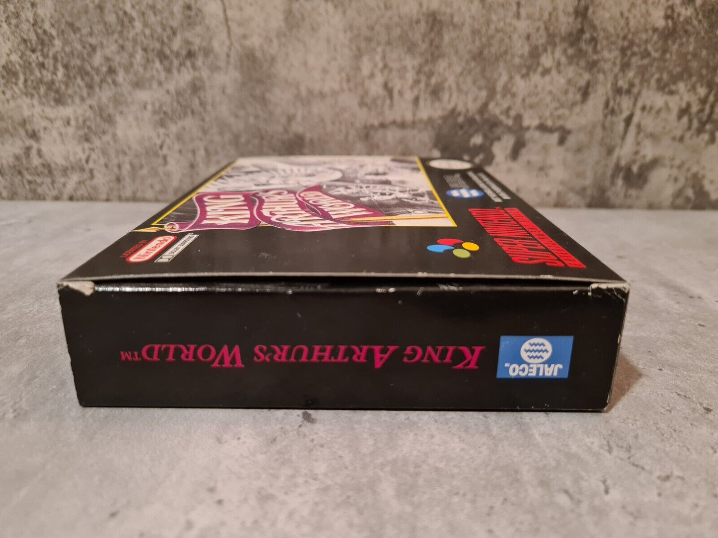 SNES Super Nintendo King Arthur's World mit OVP und Anleitung FAH - T-Retro-Games