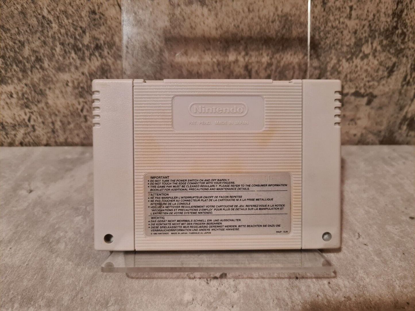 SNES Super Nintendo Porky Pig's Haunted Holiday Modul NOE - T-Retro-Games